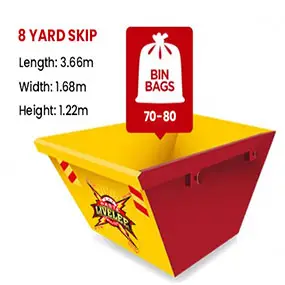 8 YARD - £340